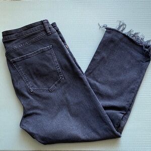 Zara Women's washed Black Jeans